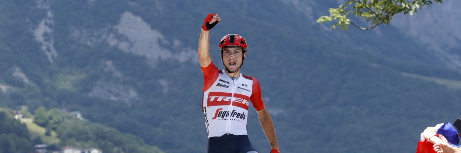 Numéro de Giulio Ciccone sur la 8ème étape du Critérium du Dauphiné le