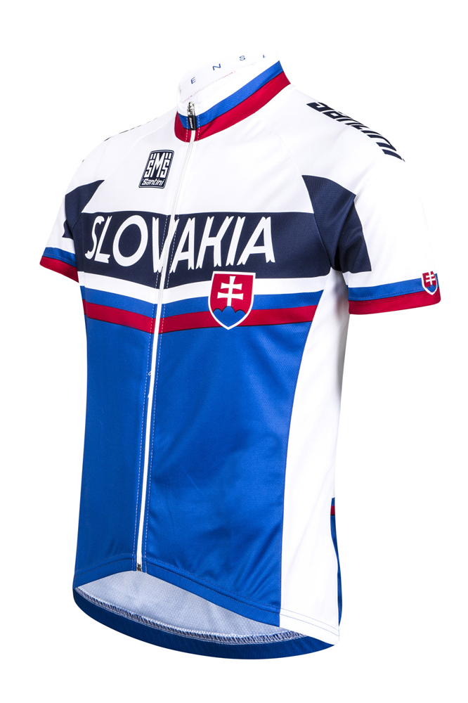 Le maillot Santini de l'équipe de Slovaquie
