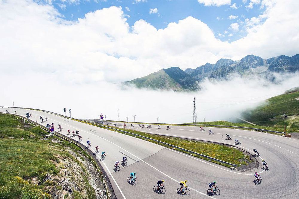 Le Tour de France dans les Pyrénées