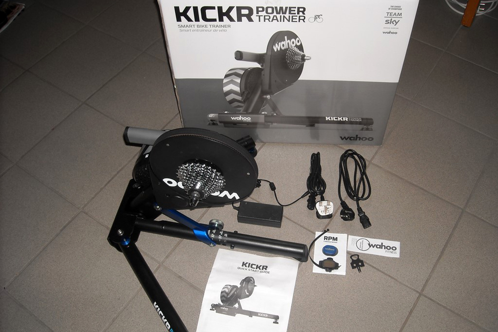 test home trainer wahoo kickr core