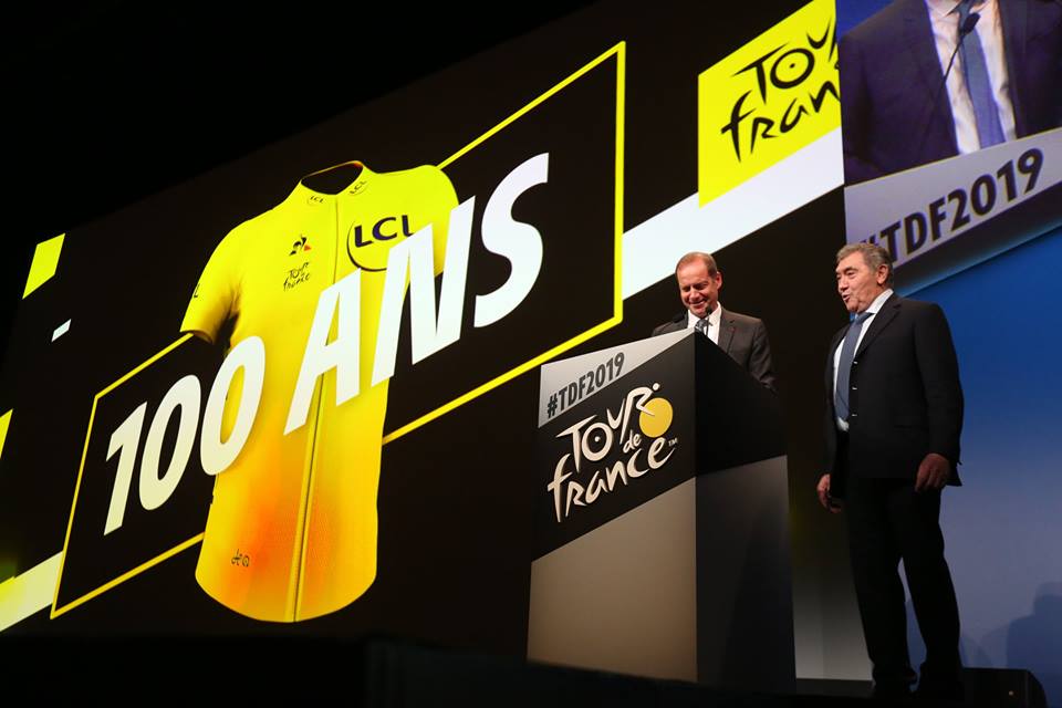 Eddy Merckx à la présentation du Tour de France 2019