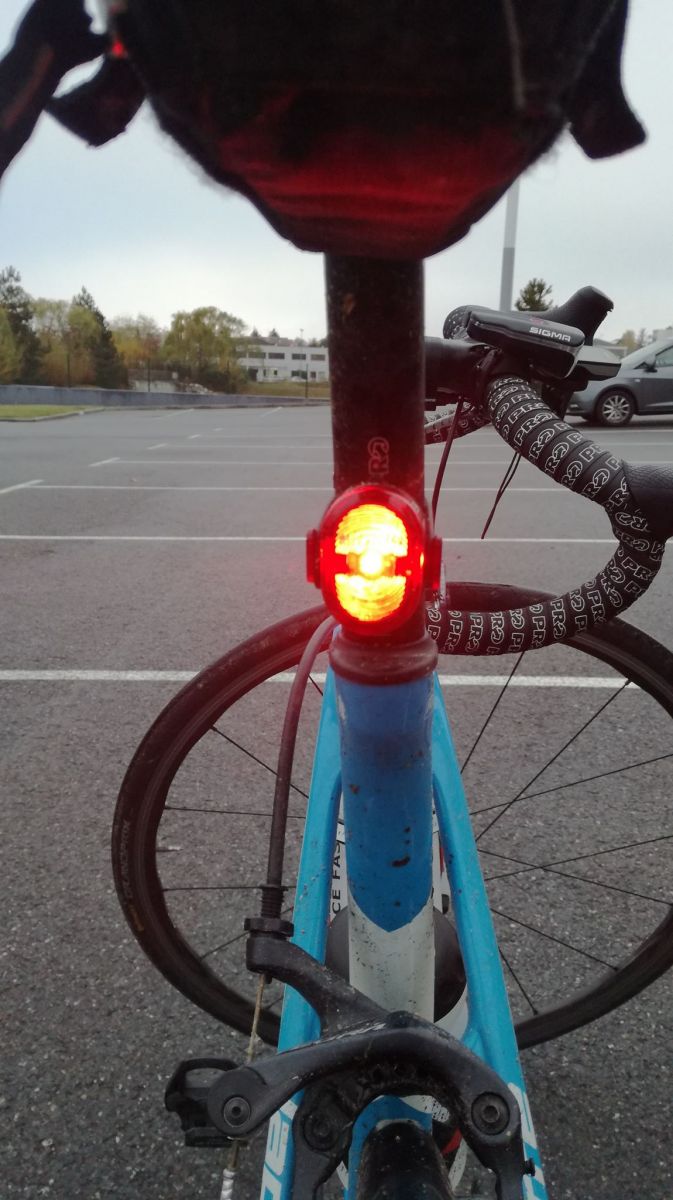 Sigma aura 60 Set USB 17750 lampe de vélo bikeleuchte 60 Lux code de la route Vélo Lumière