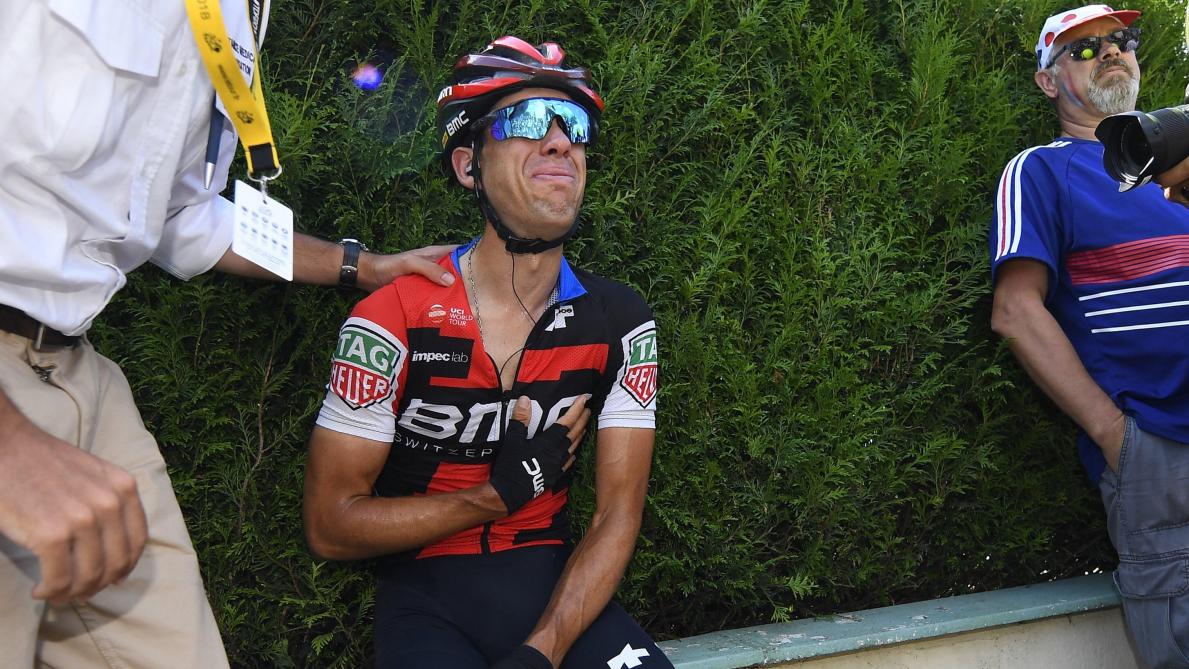 richie Porte Tour de France Roubaix abandon