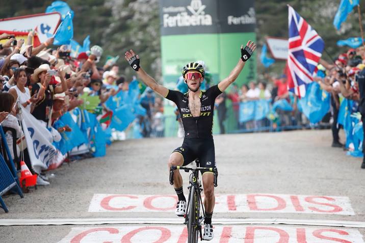 Simon Yates vainqueur à Nava sur La Vuelta