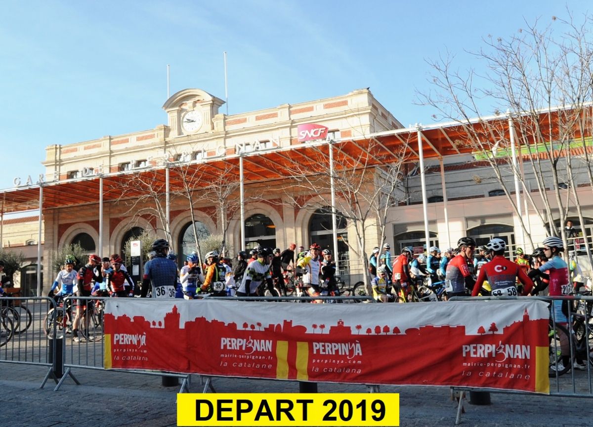 Avant le départ gare de Perpignan en 2019 Avant le départ gare de Perpignan en 2019