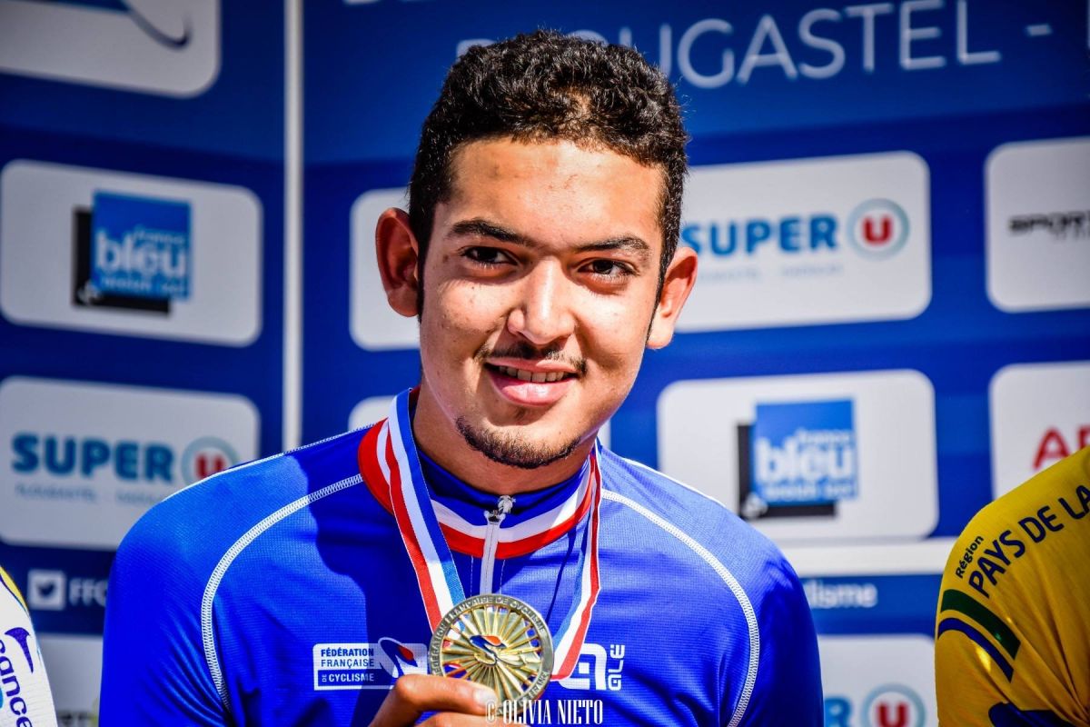 Champion de France sur route en Junior 2 (2018)