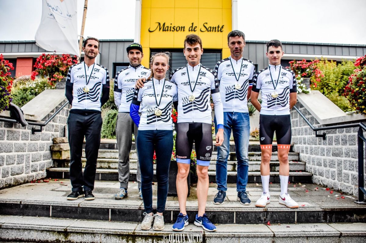 Les Champions de Bretagne de CLM individuel
