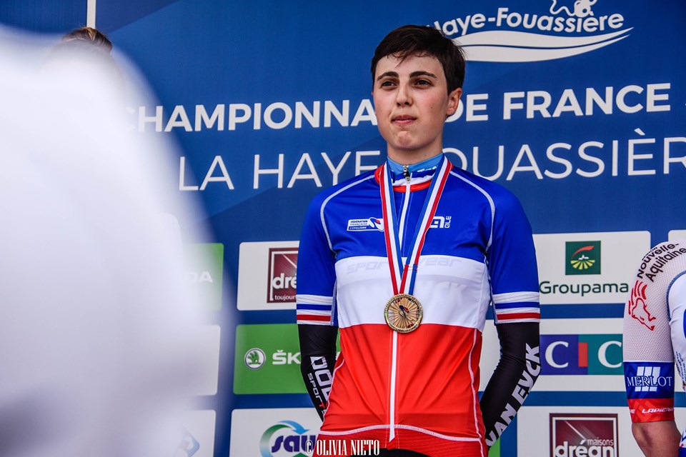Séverine Eraud Championne de France CLM 2019