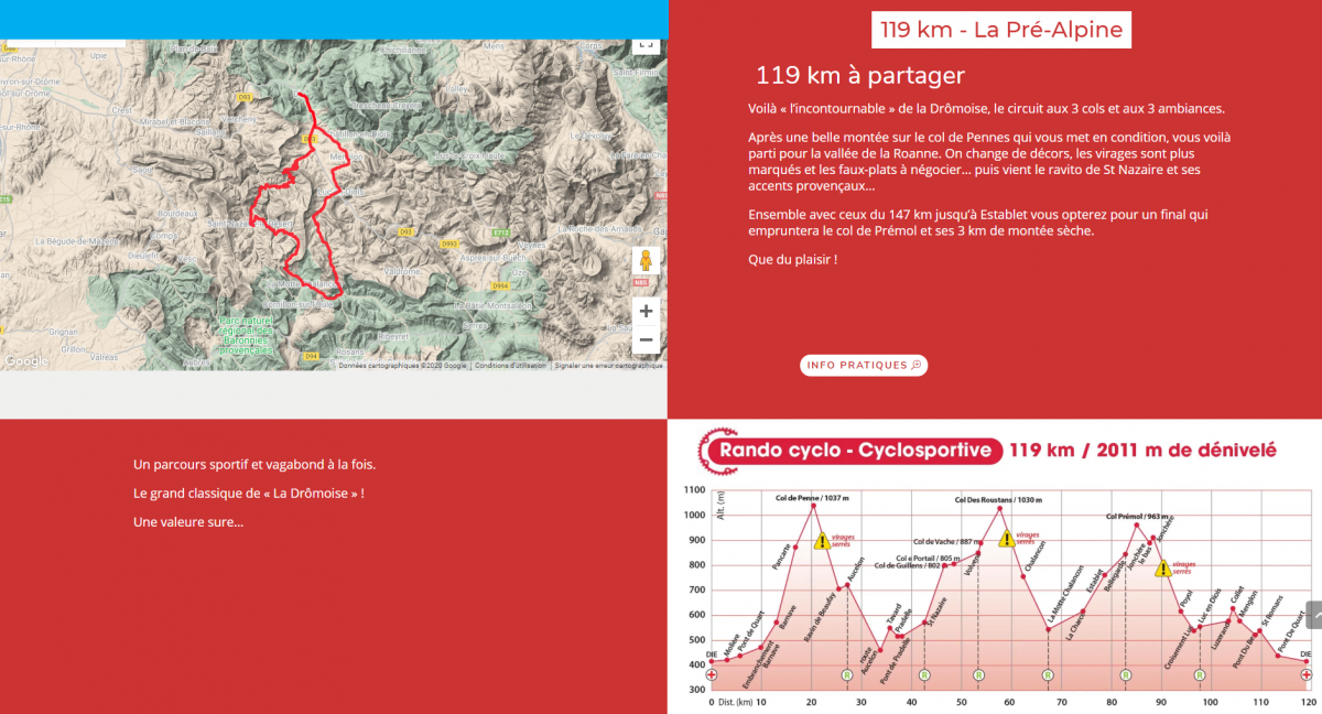 119 km - La Pré-Alpine 119 km - La Pré-Alpine