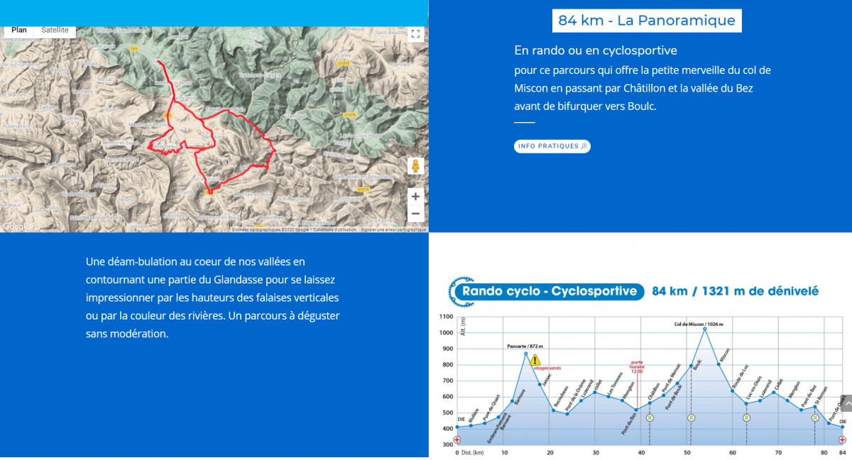 84 km - La Panoramique 84 km - La Panoramique