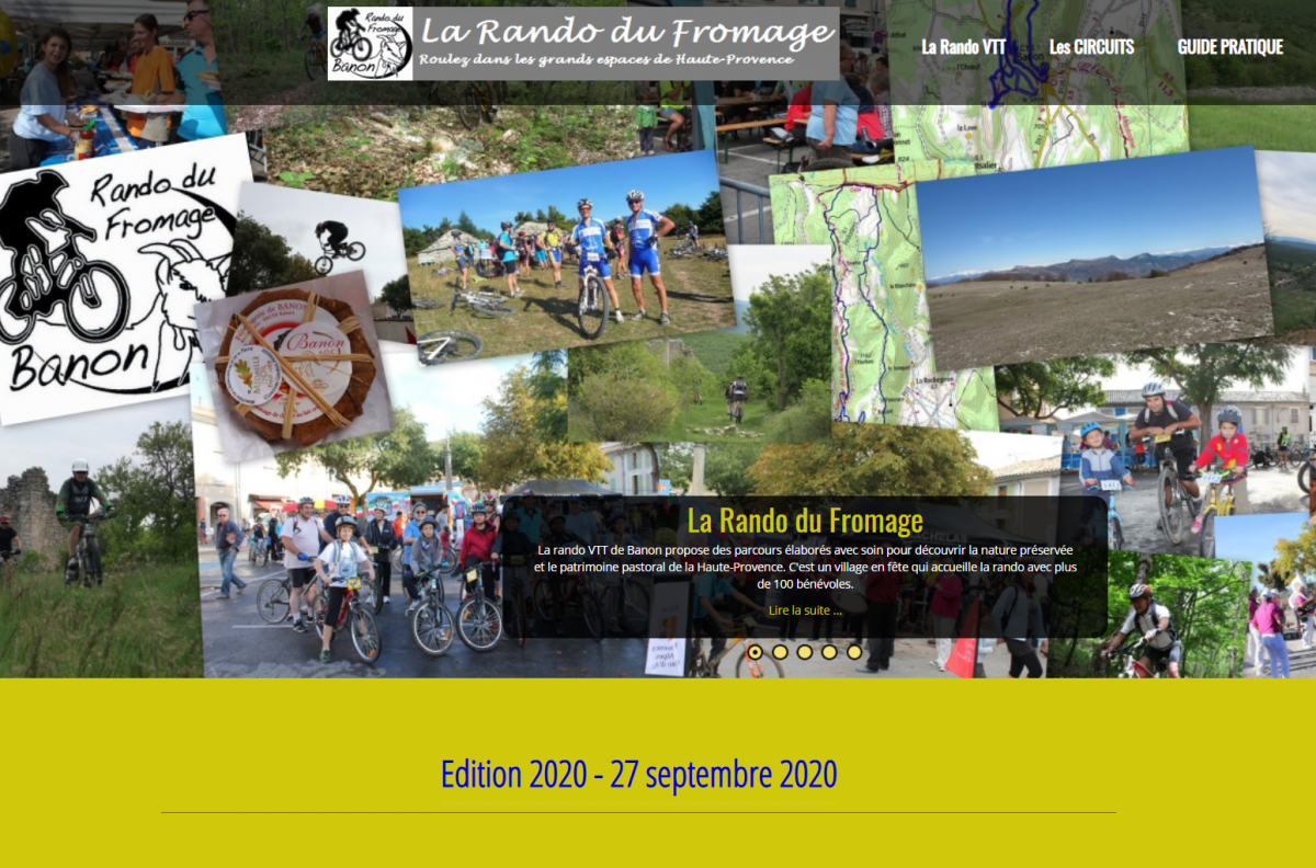 Affiche La rando du fromage 2020 Affiche La rando du fromage 2020