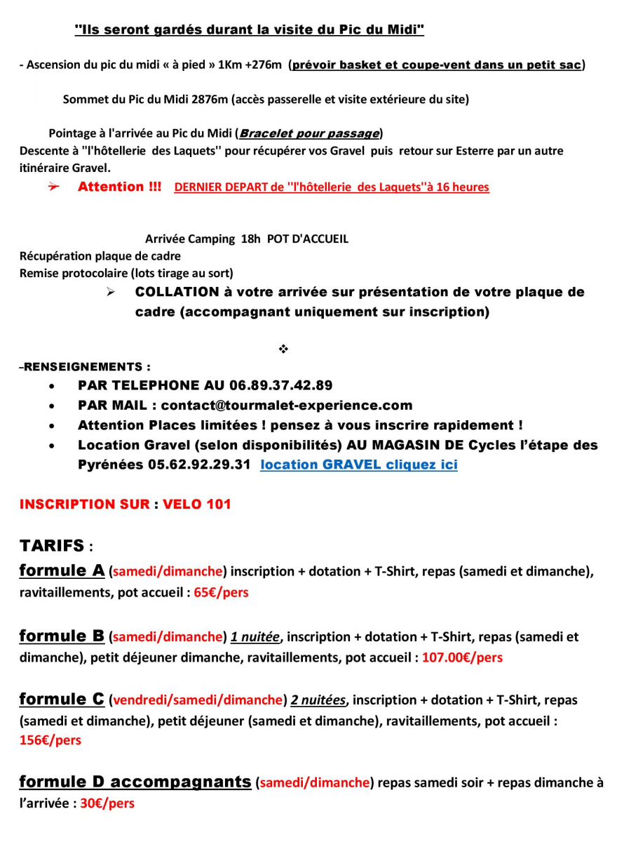 FLYER 2020 GRAVEL EXPERIENCE et TARIFS-page-002b FLYER 2020 GRAVEL EXPERIENCE et TARIFS-page-002b