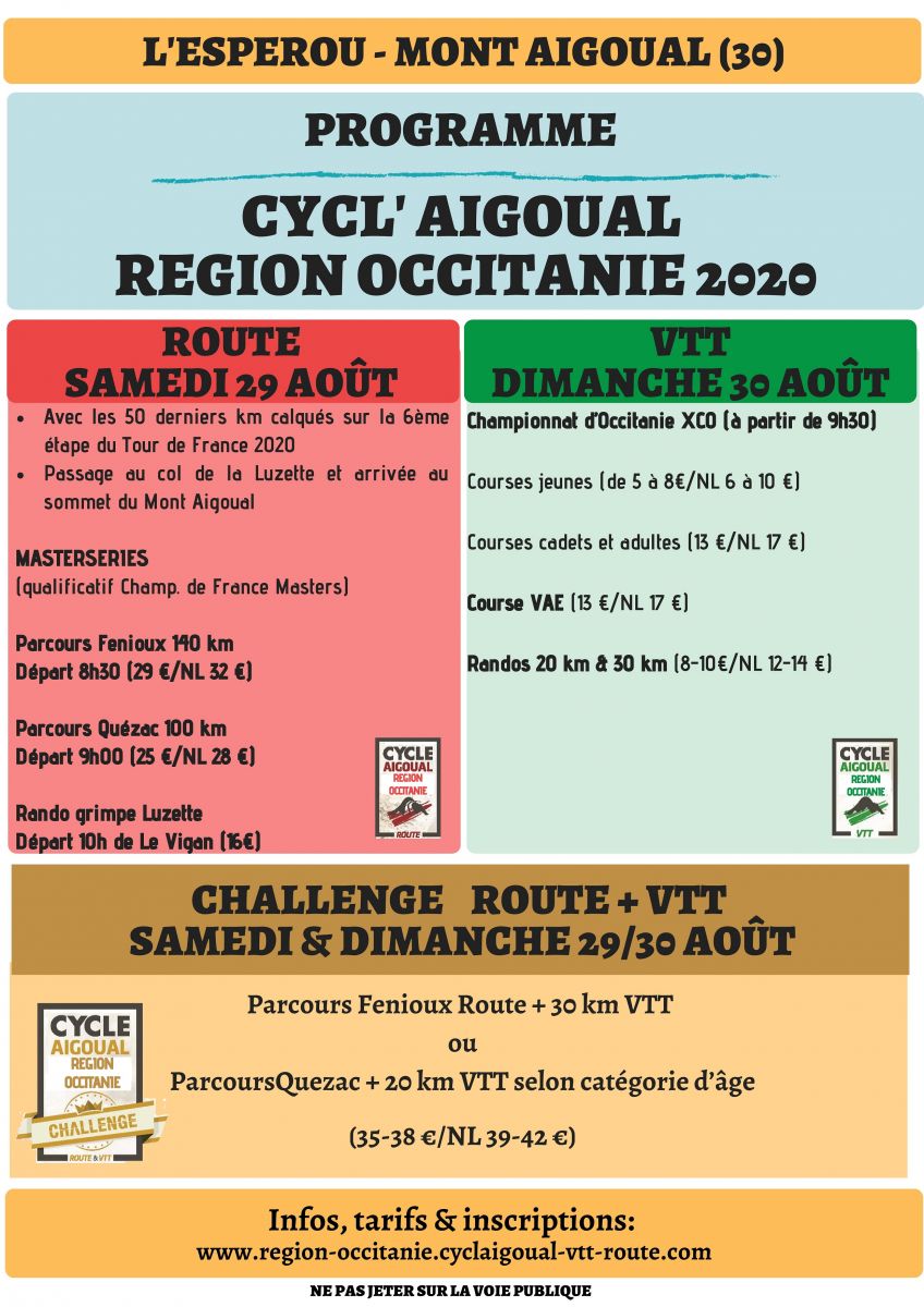 La cyclaigoual Aout 2020-2 La cyclaigoual Aout 2020-2
