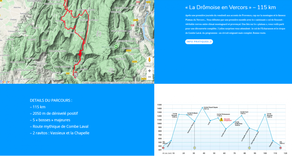 La Drômoise en Vercors » – 115 km La Drômoise en Vercors » – 115 km