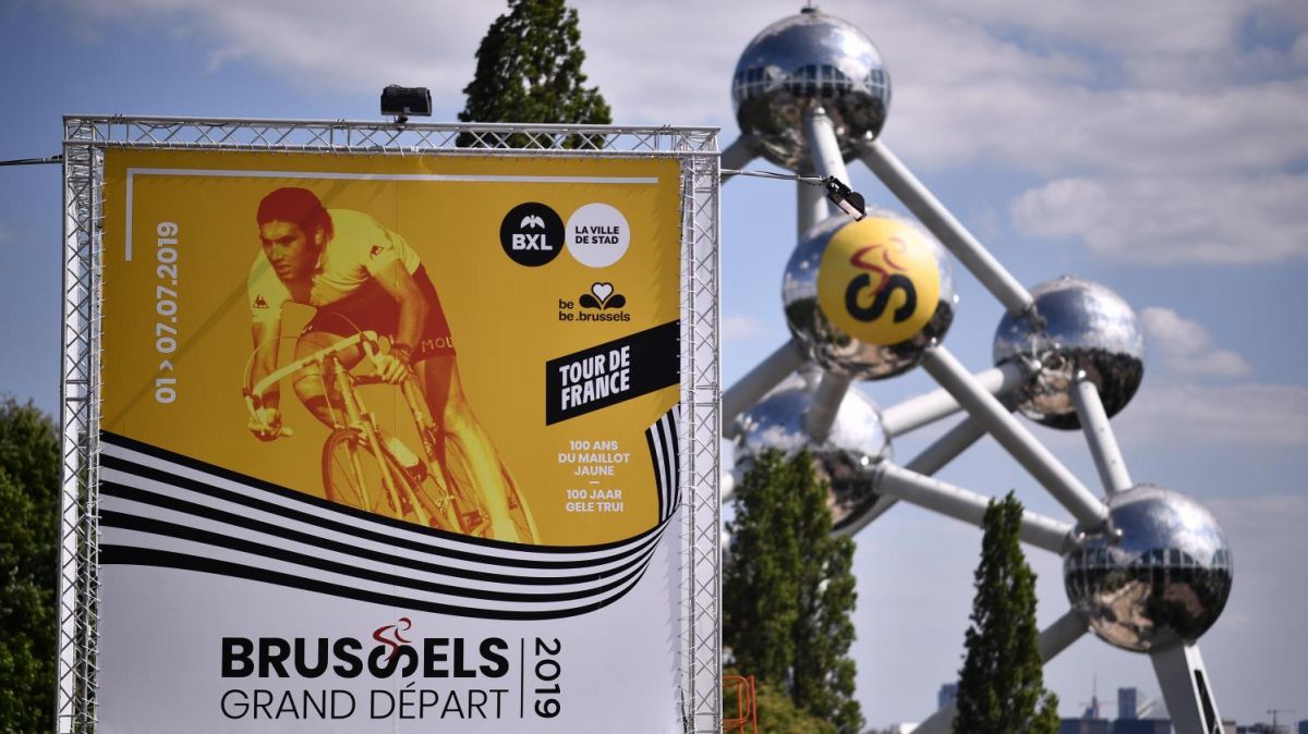 Le Tour a organisé son grand départ de Bruxelles en 2019
