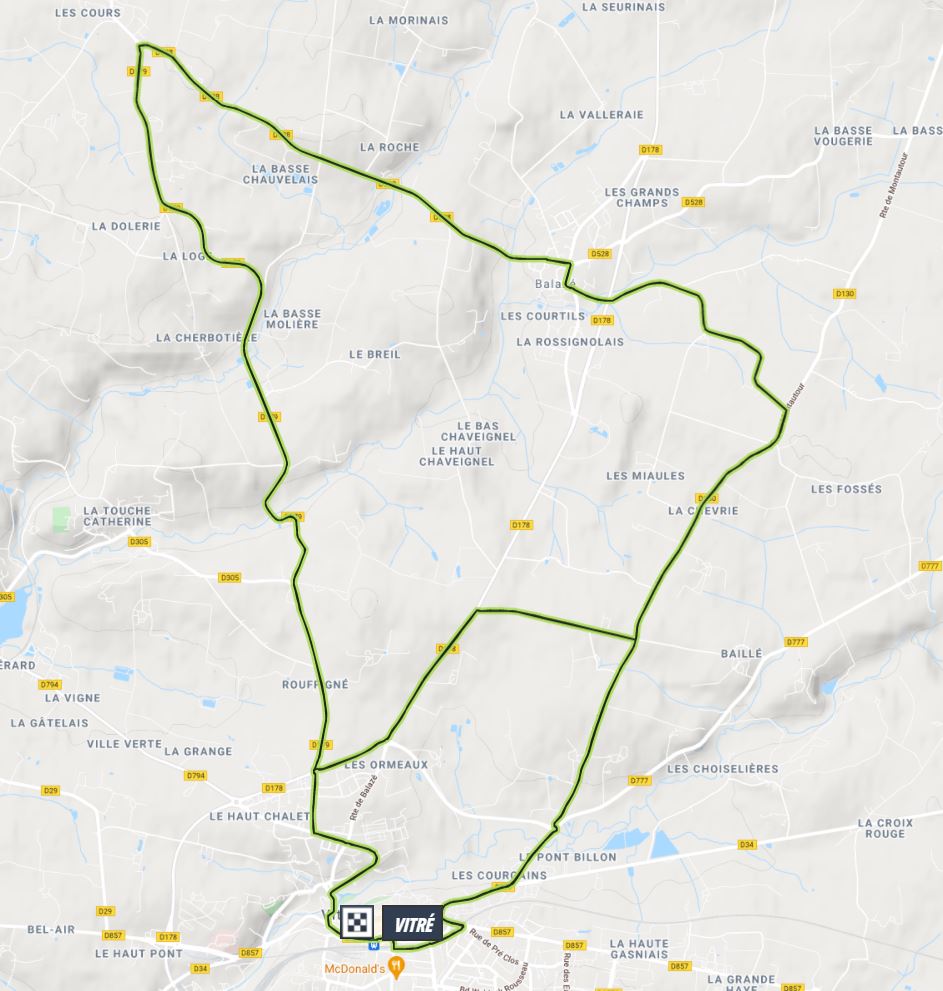 route adelie 2021 parcours