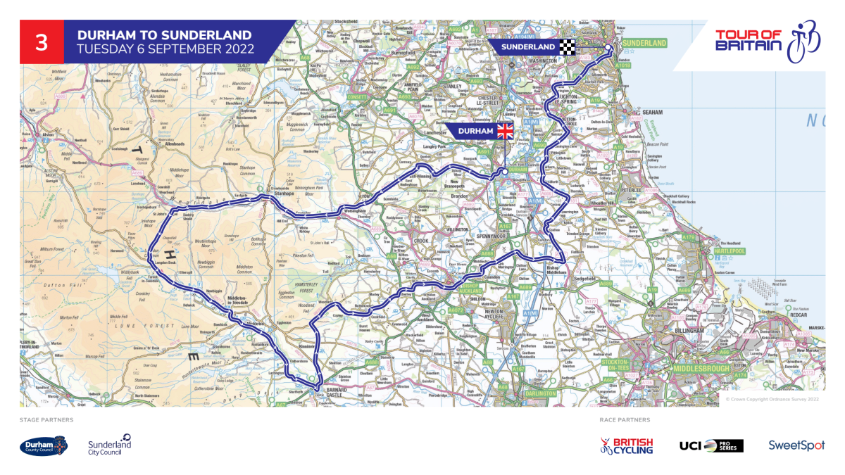 3ème étape du Tour of Britain 2022