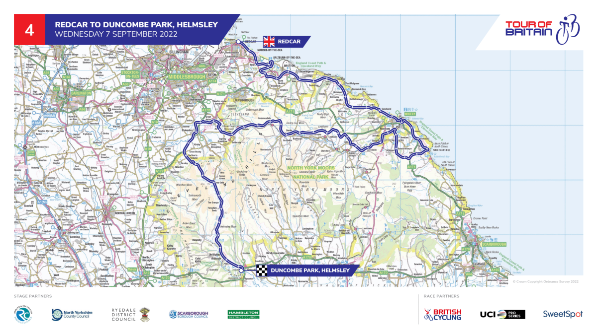 4ème étape du Tour of Britain 2022