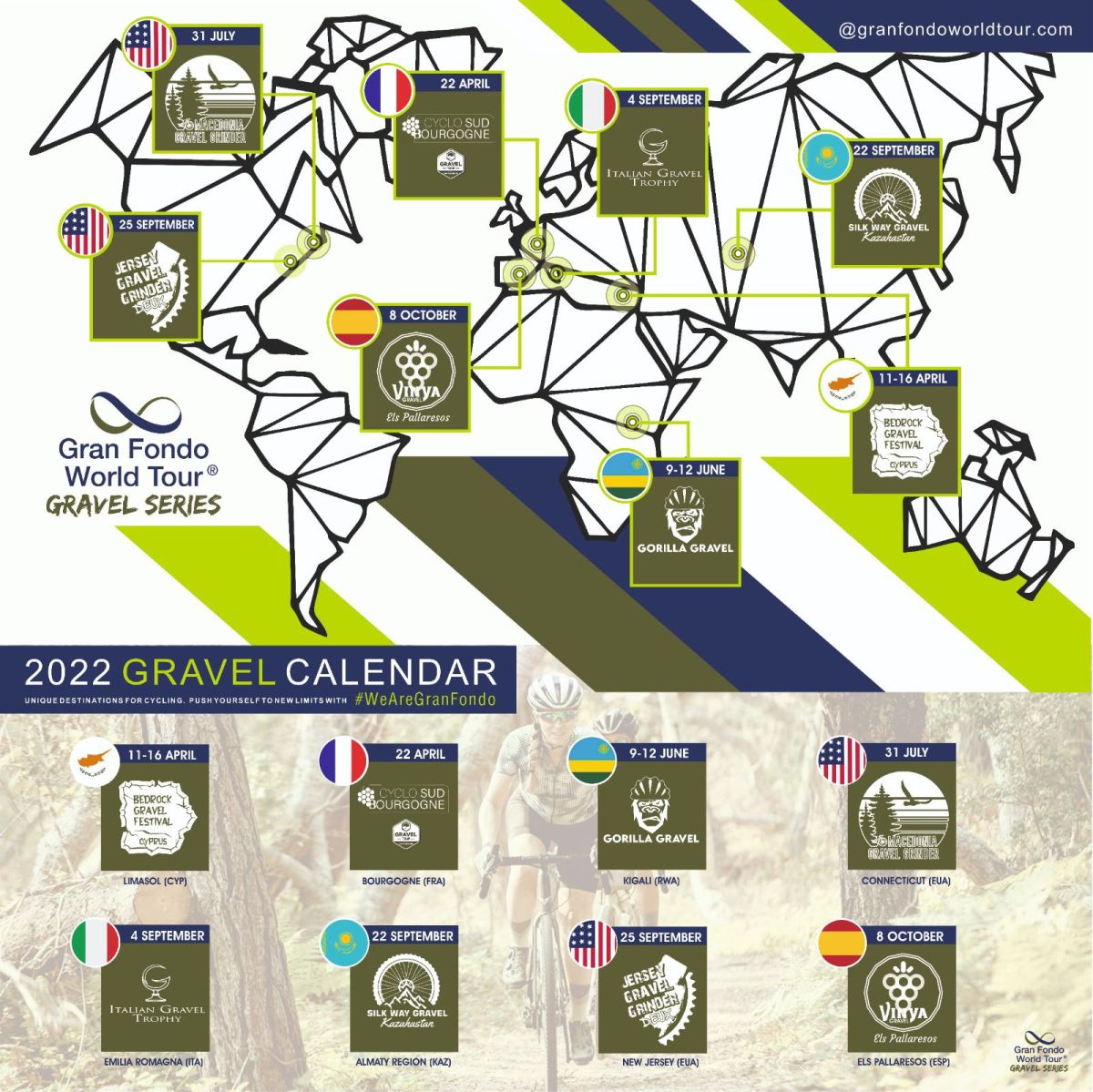 gran fondo world tour gravel series 2022