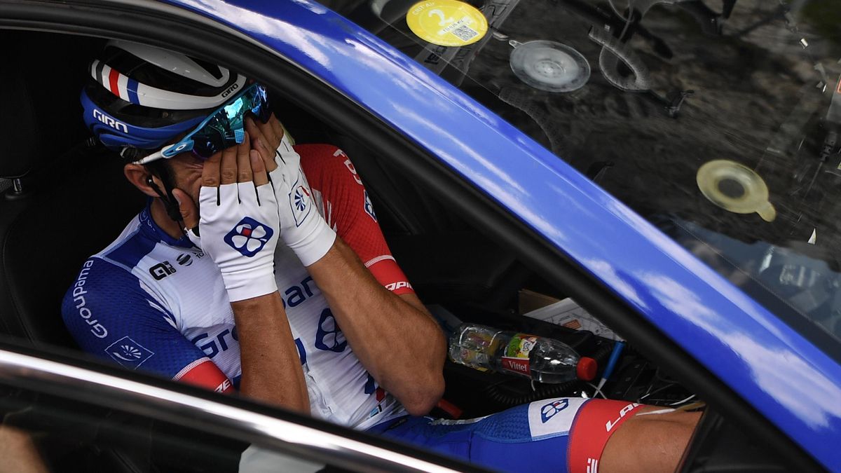 L'abandon de Thibaut Pinot lors de la 19ème étape du Tour de France 2019.