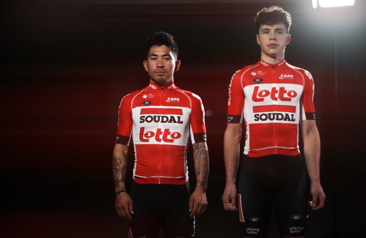 Le maillot 2022 de l'équipe Lotto-Soudal