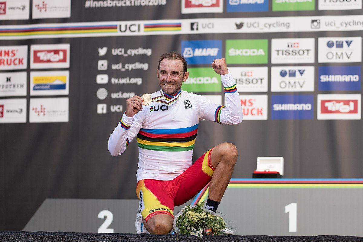 Outre ses 4 Liège-Bastogne-Liège et son triomphe sur la Vuelta 2009, son titre de champion du monde restera incontestablement l'un des moments forts de la carrière d'Alejandro Valverde