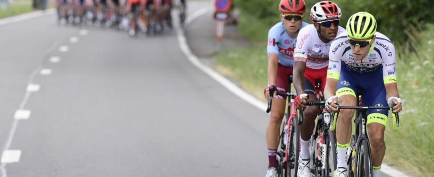 Une échappée sur le Tour de France