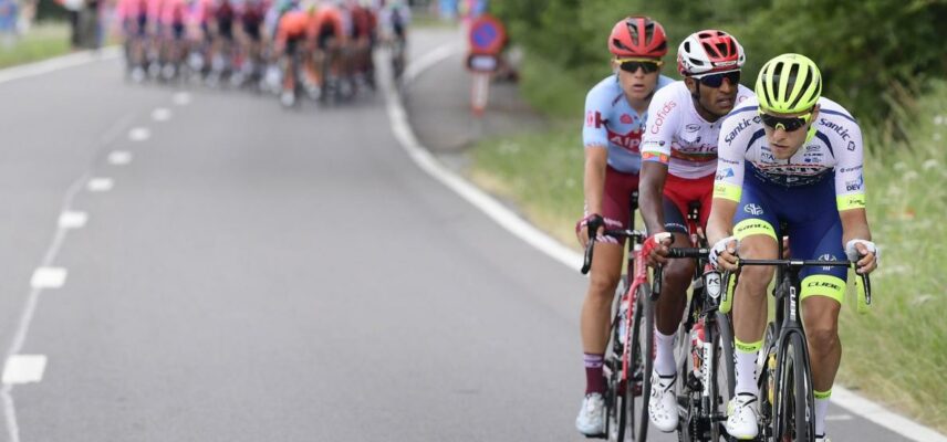 Une échappée sur le Tour de France