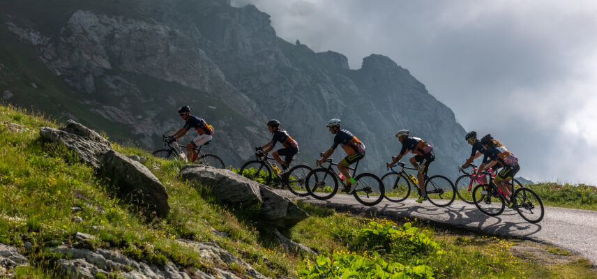 La Fausto Coppi Granfondo on the route