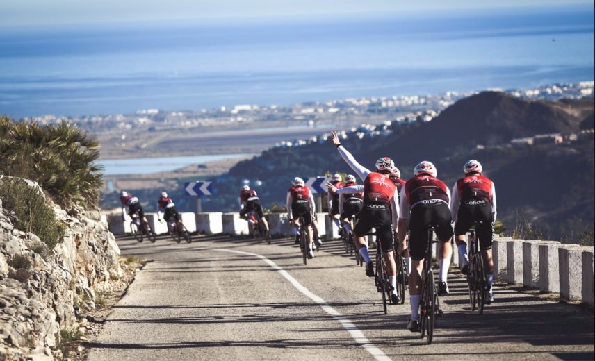 team cofidis denia espagne entrainement stage