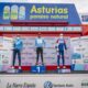 Le podium du Tour des Asturies 2021.