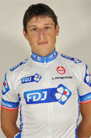 French cyclist Pierrick Fedrigo raises his arm in victory as he French cyclist Pierrick Fedrigo raises his arm in victory as he