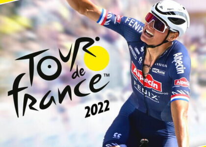Mathieu Van der Poel prête son image à la jaquette du Tour de France