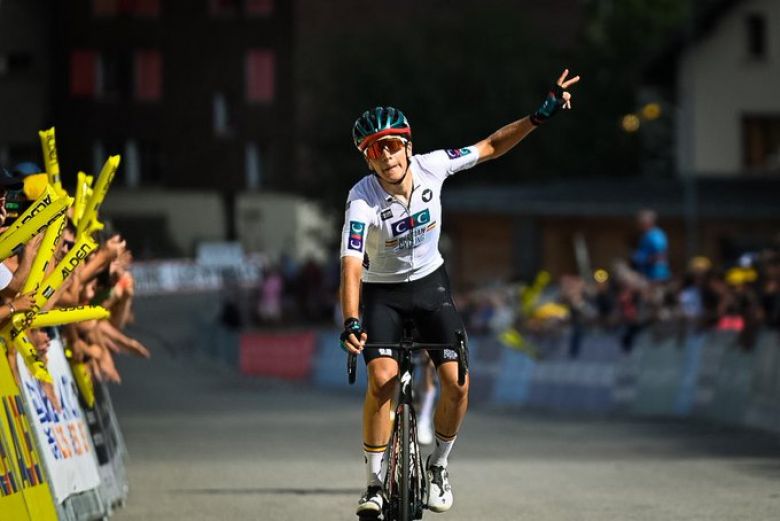Cian Uijtdebroeks a remporté le Tour de l'Avenir cet été / Tour de l'Avenir