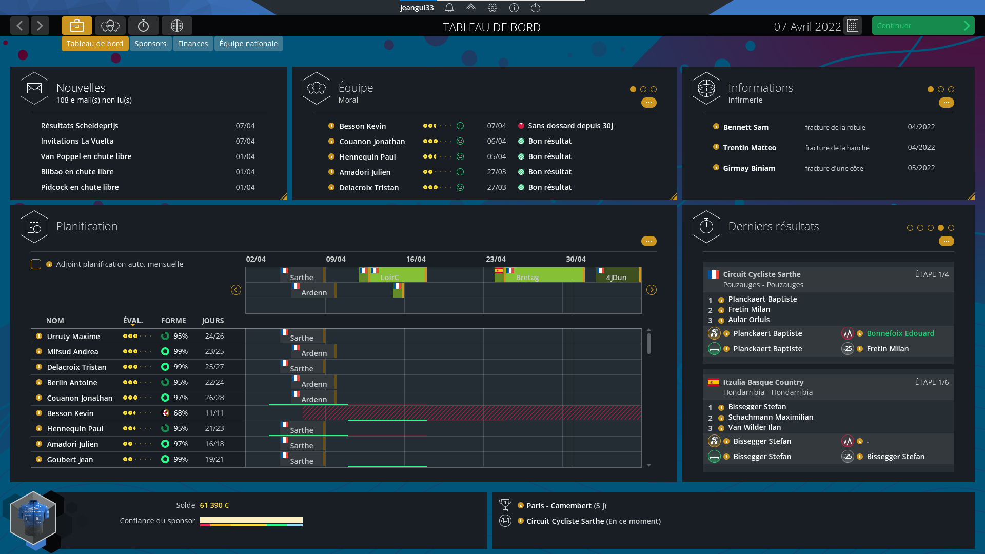 On a testé Pro Cycling Manager 2022 - Velo 101