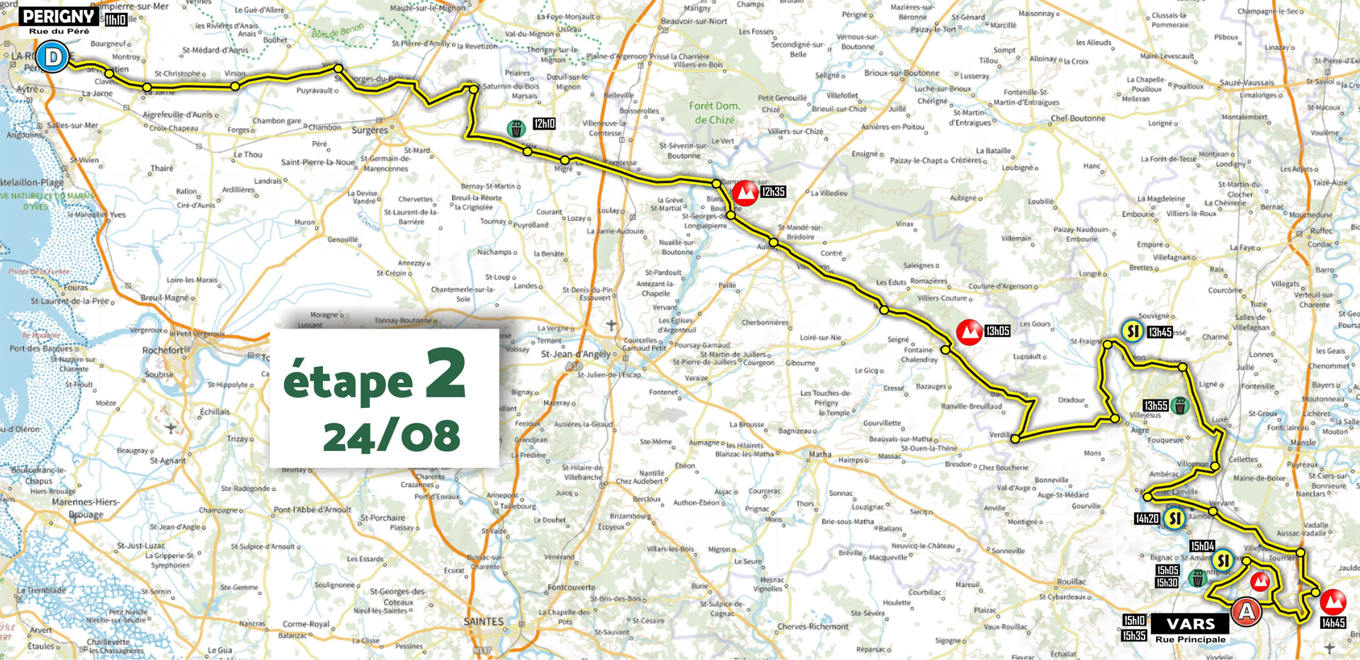 le tour poitou charentes 2022