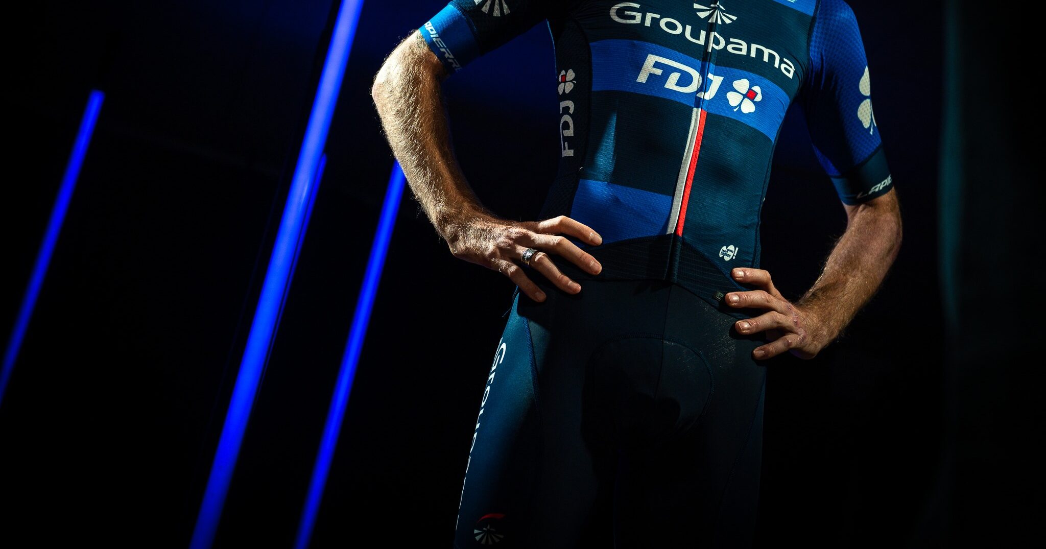 Maillot Cyclisme Rebellin FDJ – Body Salopette SIBILLE – Taille S Homme