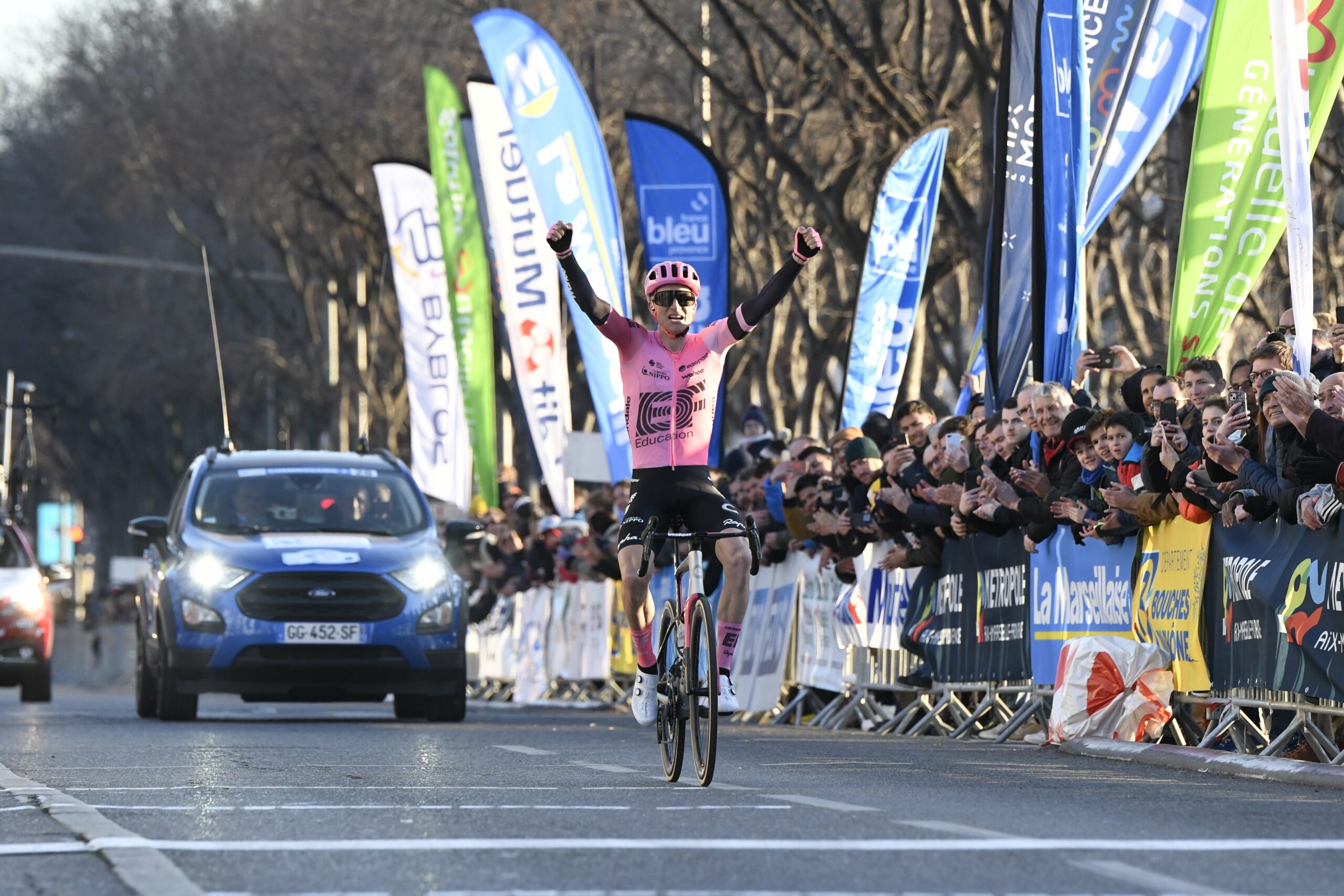 Neilson Powless remporte le GP cycliste La Marseillaise devant Valentin