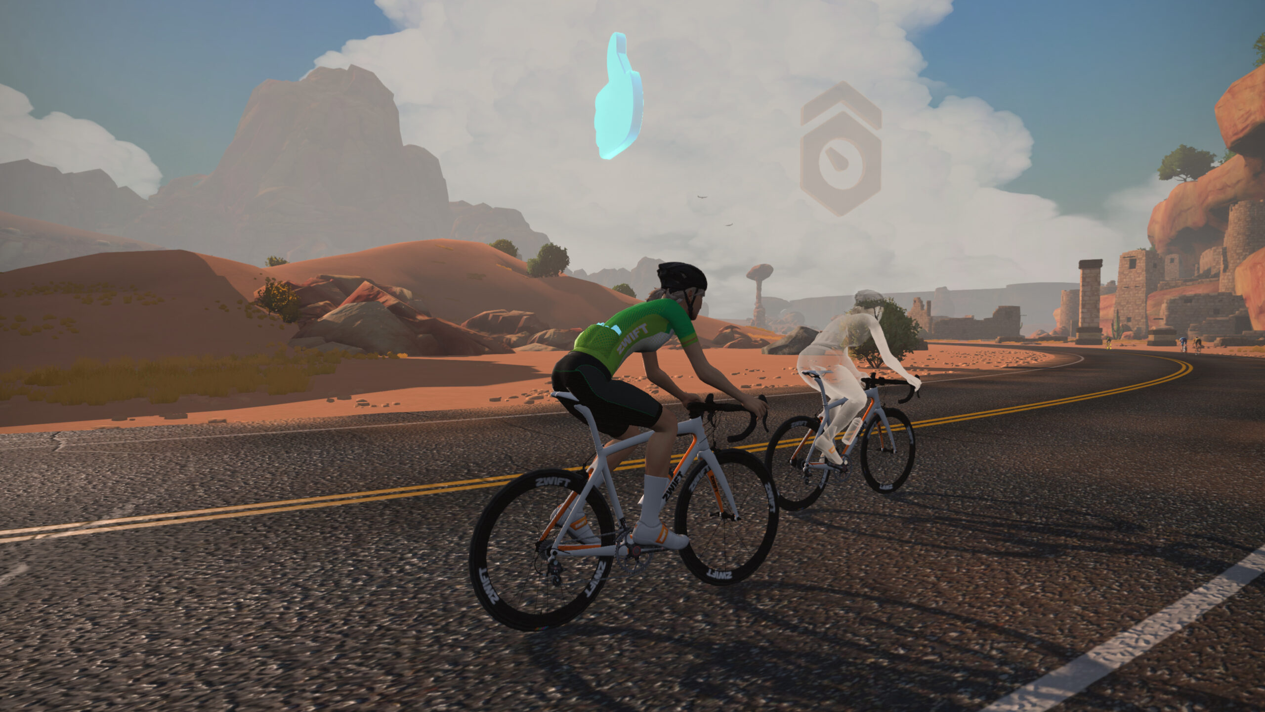 Zwift HoloReplay mise à jour 2023