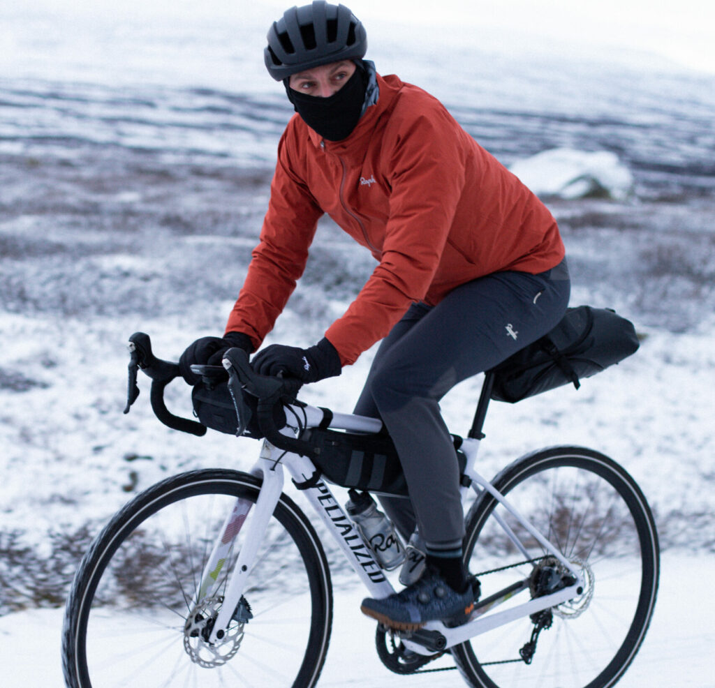 tenue rapha explore gore tex velo101 gravel