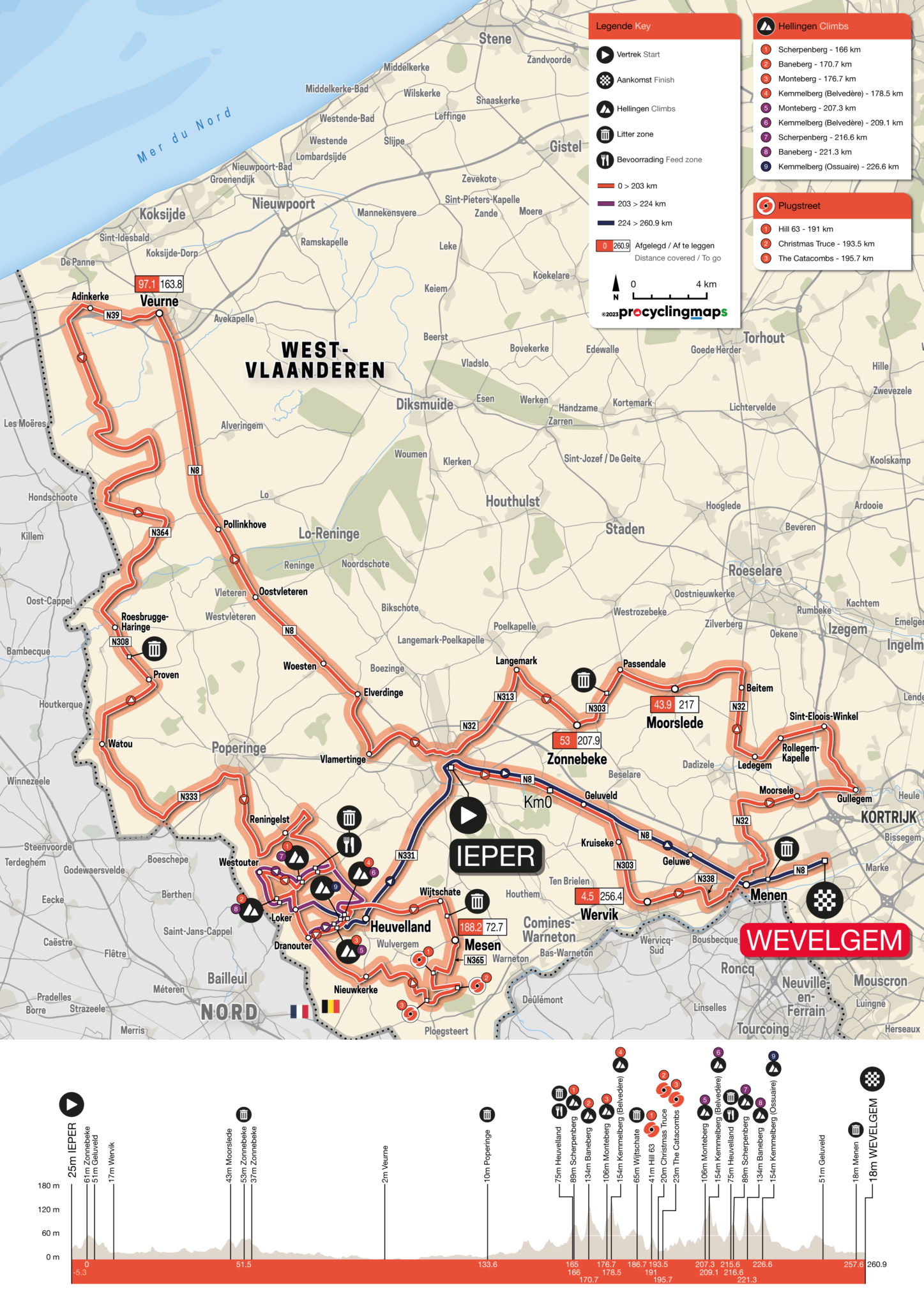 Le Parcours Et Les Favoris De Gand Wevelgem 2023 Velo 101   Gw 2023 Hommes Elite Parcours 1447x2048 