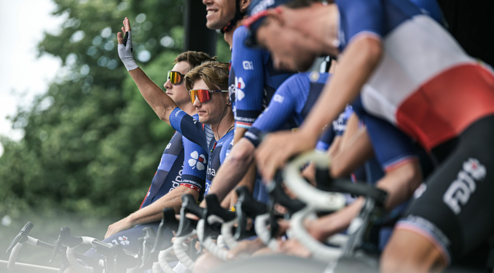 Stylo Bic Bleu Collector équipe GROUPAMA-FDJ – Tour De France 2024, édition Limitée
