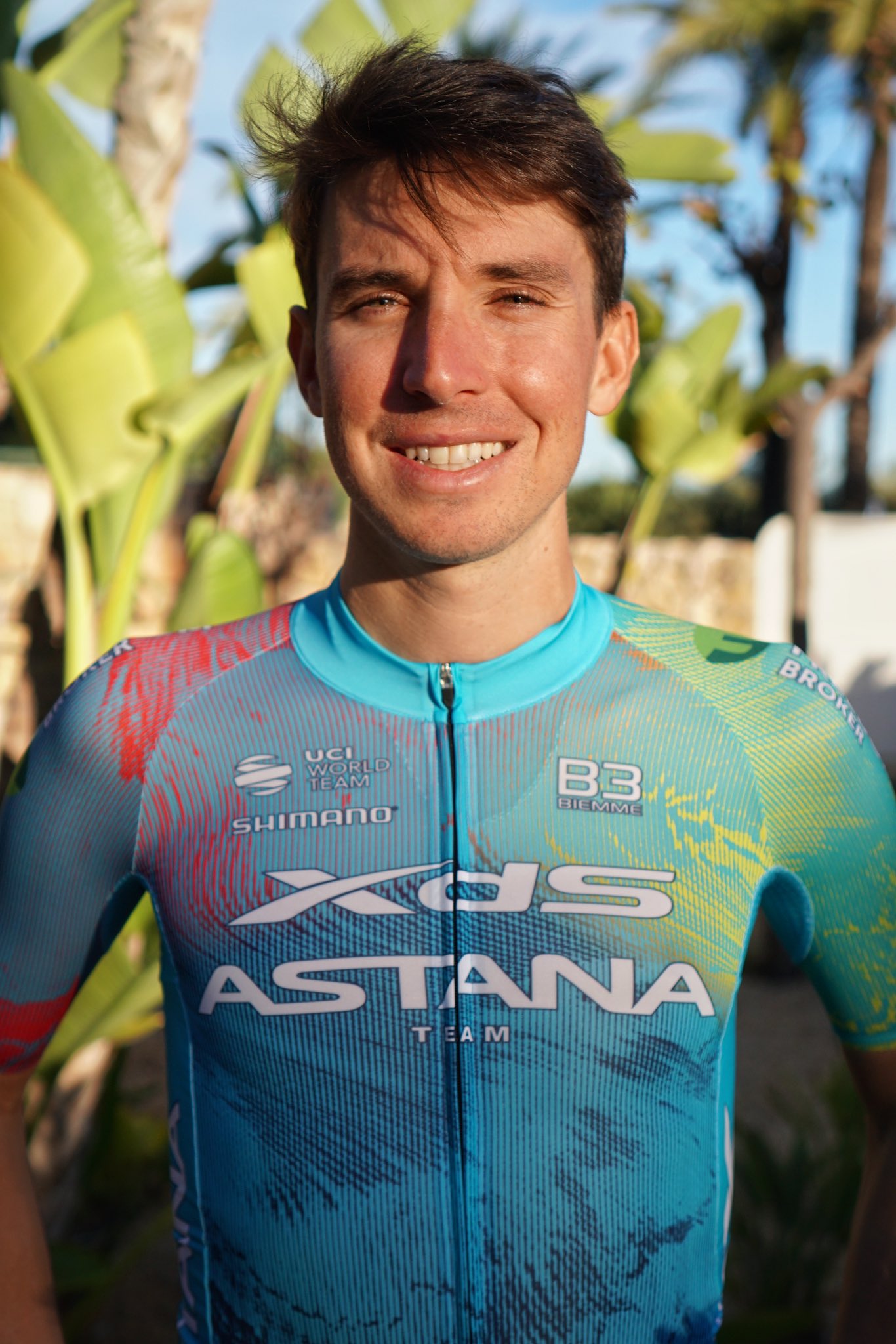 Maillots Cyclisme Astana Pro Team Bleu