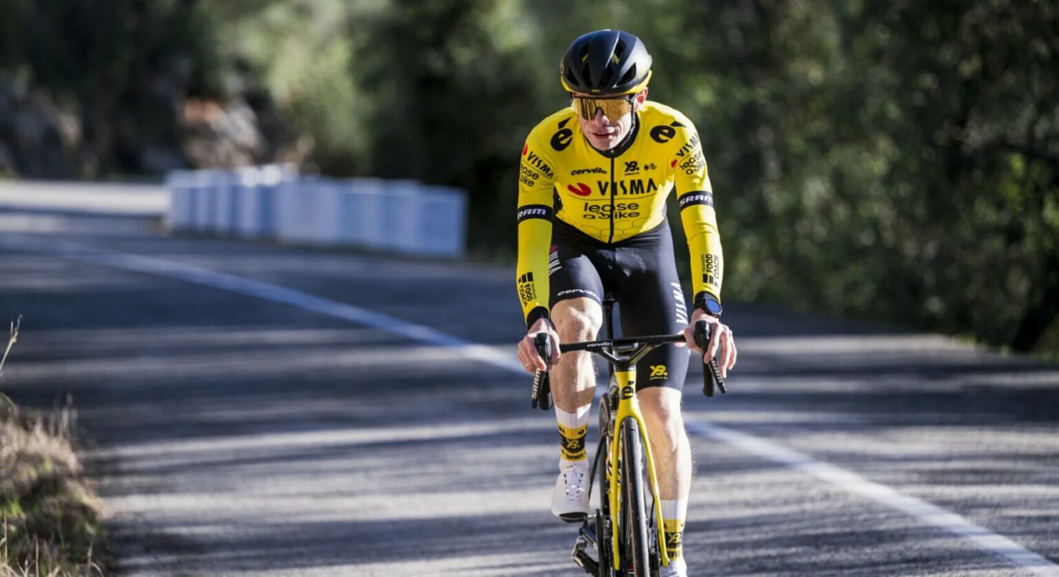 Carte Postale Jonas Vingegaard - Visma Lease A Bike 2024, Cyclisme