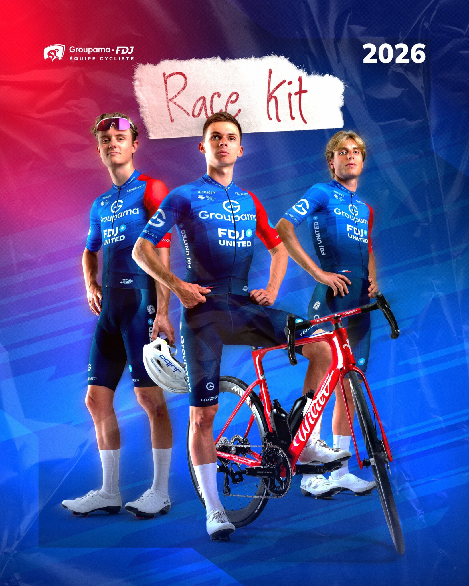 Maillot Cyclisme NALINI Française Des Jeux FDJ – Taille XL – Occasion