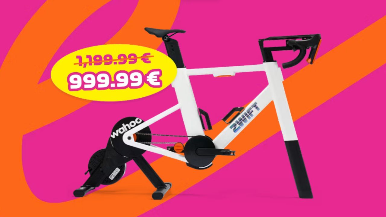 Zwift et profite de 200 € de réduction sur le Zwift Ride